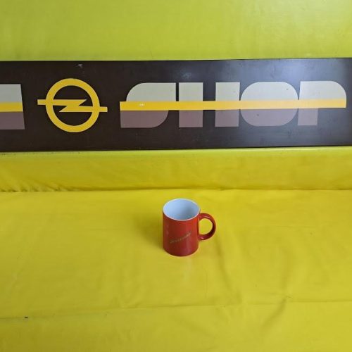 Opel Speedster Collection Tasse Tassen Kaffeetasse Becher rot Original Neu