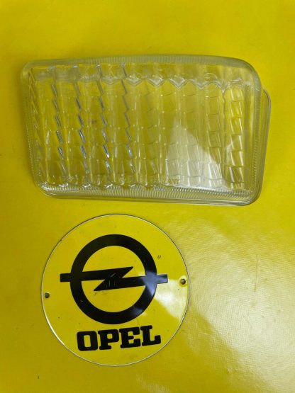 NEU + ORIGINAL GM / Opel Omega A Streuscheibe Glas Nebelscheinwerfer links