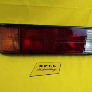 NEU + ORIG GM Opel Rekord E1 Commodore C Rücklicht links Leuchte schwarzer Rand