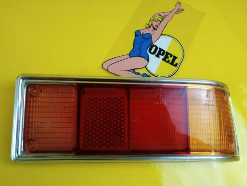 NEU + ORIG Opel Rekord D Rücklichtglas Rücklicht Glas Heckleuchte Rückleuchte