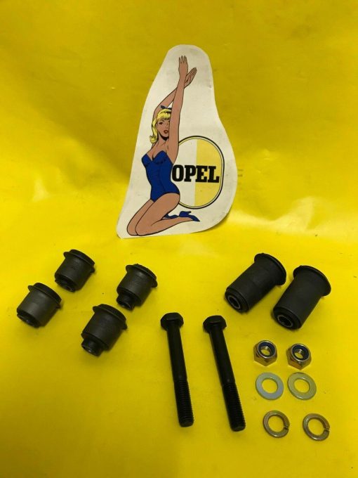 NEU Reparatursatz Vorderachse Opel Rekord A + B Unterlenker Oberlenker Buchsen