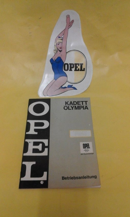 ORIGINAL OPEL Betriebsanleitung Handbuch Serviceheft Kadett B Olympia A
