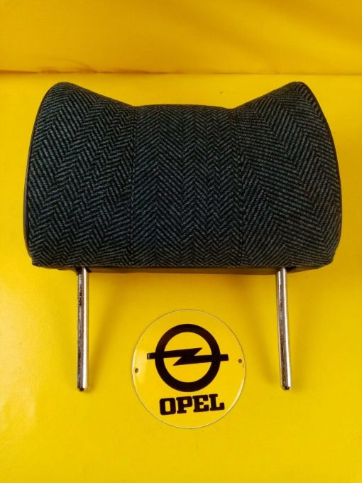 NEU + ORIG Opel Kopfstütze blau karriert Kadett Manta Rekord Commodore Diplomat