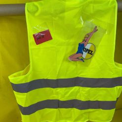 NEU 10x Warnweste Unfallweste neon gelb KFZ Auto Sicherheitswesten