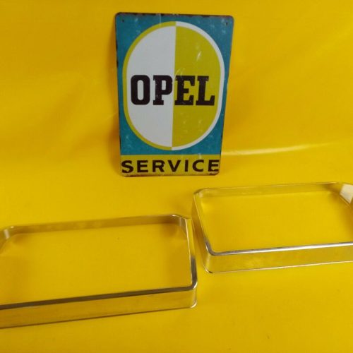 NEU + ORIG Opel Admiral Diplomat A 2,8 + 4,6 V8 Paar Blenden Scheinwerfer