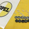 NEU Befestigung Set Zierleisten Emblem Opel Oldtimer je 10x Schneidmutter Tüllen