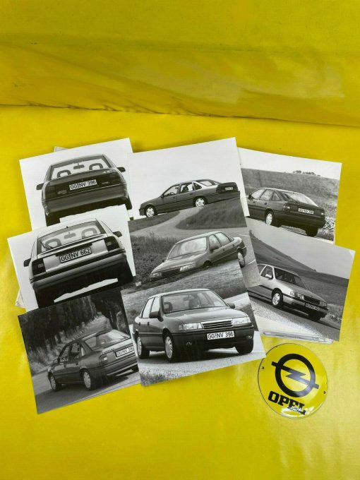 ORIGINAL OPEL Broschüre + Werksfotos, Vectra A Modellposter, Turbo, 16V, GSi