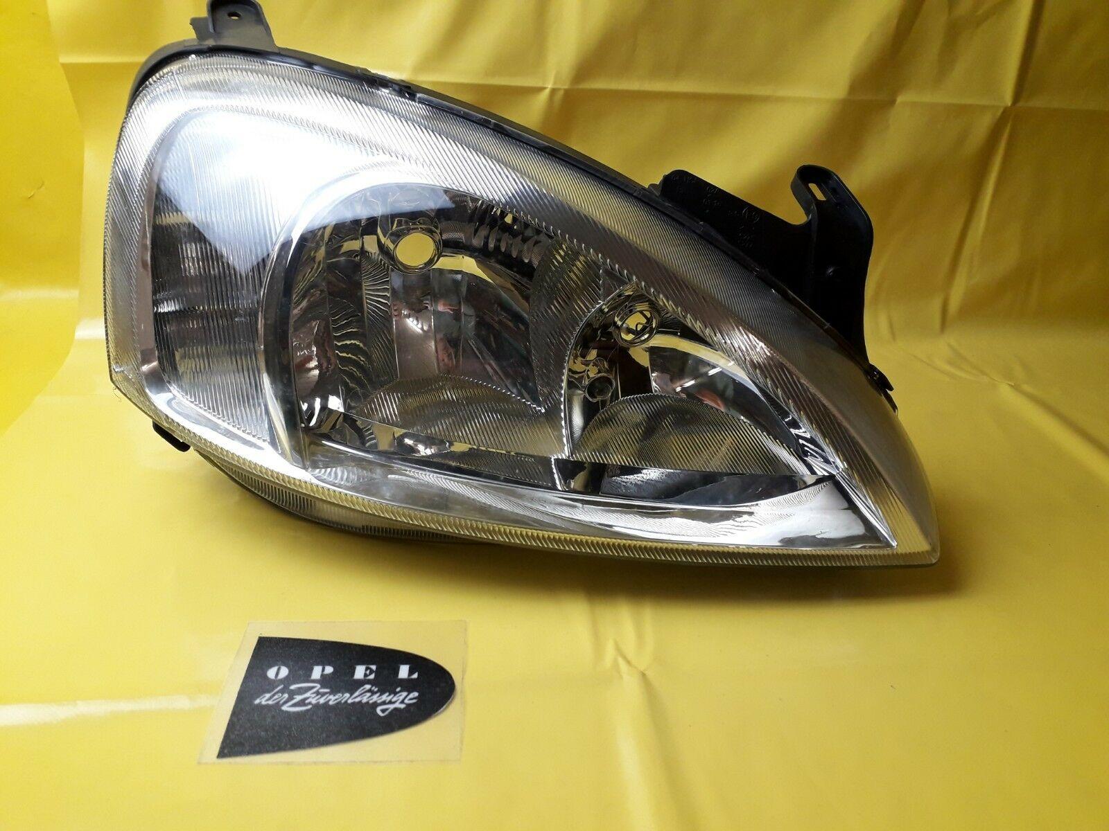 Scheinwerfer links inkl. Premium Lampen für Opel Corsa C F08 F68