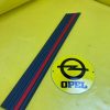 NEU + ORIGINAL Opel Corsa A Zierleiste Seitenwand hinten rechts blaugrau