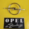 NEU + ORIGINAL Opel Kadett B Olympia A Emblem Motorhaube Chrom Firmenzeichen