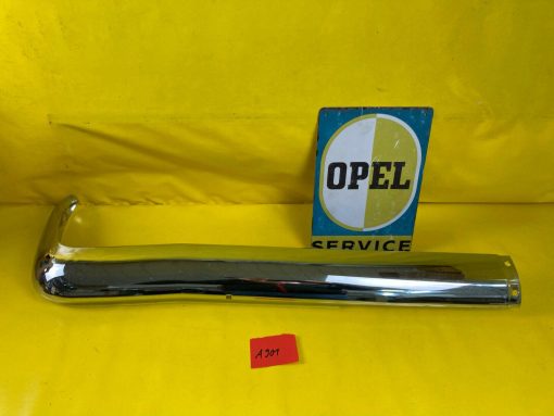 NEU + ORIGINAL Opel Rekord A B Limousine Coupe Stoßstange vorne rechts Chrom