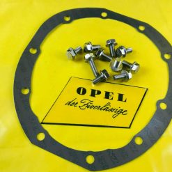 NEU + ORIG Opel Dichtung Hinterachsdeckel für alle CiH inkl. Schrauben Edelstahl