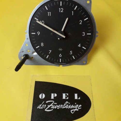 NEU + ORIGINAL Opel Rekord D Commodore B Uhr Zeituhr Tacho Zeit Zeiger Armatur