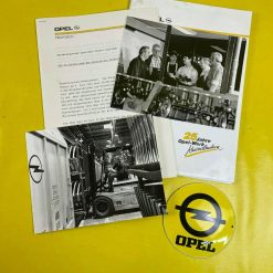 ORIGINAL OPEL Broschüre + Werksfotos, Werk Kaiserslautern, Prospekt, Sammler,