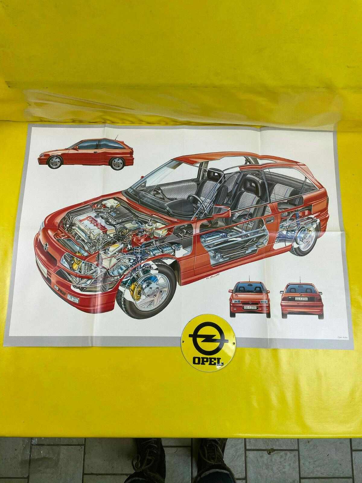 ORIGINAL Opel Vectra B Frontera B Corsa B Zubehör Broschüre Katalog  Prospekt – OpelShop