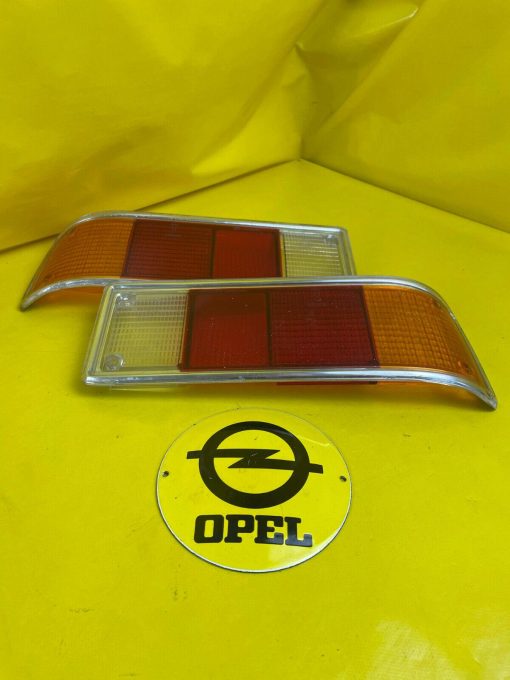 ORIGINAL Opel Rekord D Limousine Rücklichtglas Satz re + li Blinker Rücklicht