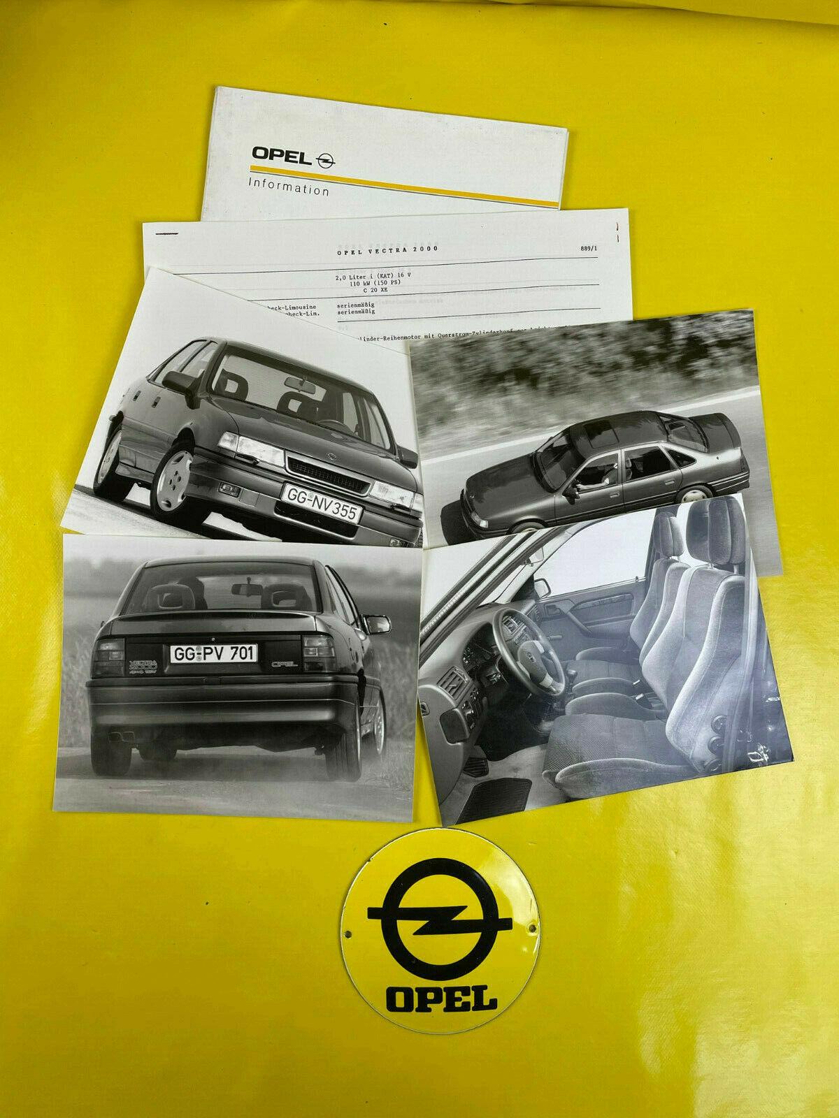 ORIGINAL Opel Vectra B Frontera B Corsa B Zubehör Broschüre Katalog  Prospekt – OpelShop