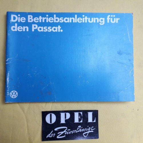 ORIGINAL VW Betriebsanleitung Serviceheft Handbuch Passat Kombi Ausgabe 1982