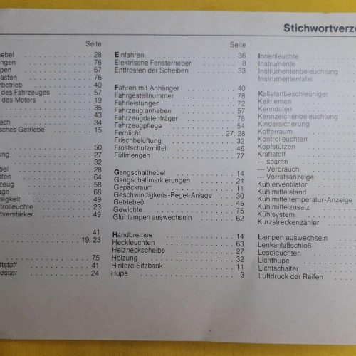 ORIGINAL VW Betriebsanleitung Serviceheft Handbuch Santana Ausgabe 1982