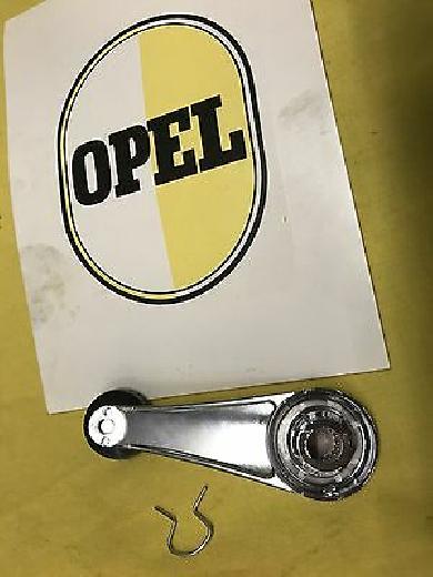 NEU CHROM Fensterkurbel passend für alle Opel Kadett B + C / Olympia A Modelle