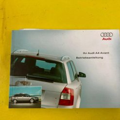 Original Audi A4 Avant Betriebsanleitung