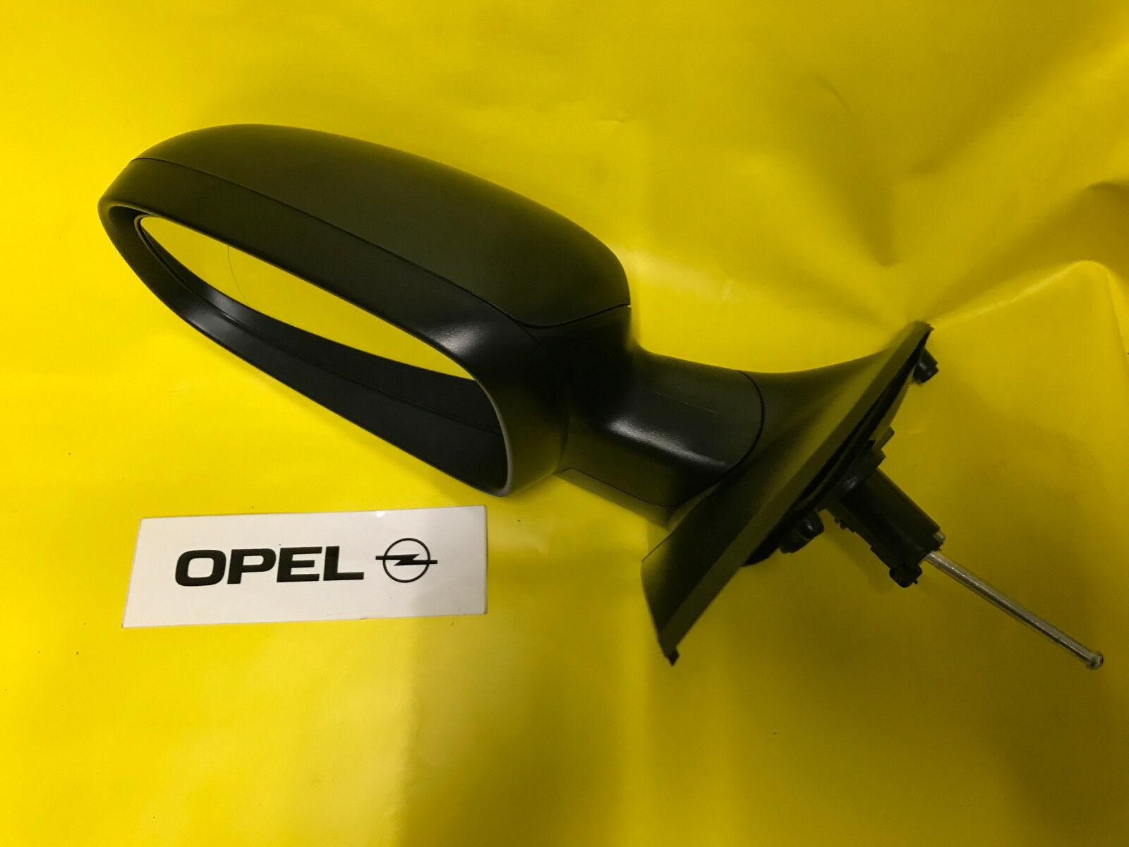 NEU Aussenspiegel links Opel Corsa C + Combo schwarz kpl mit Glas