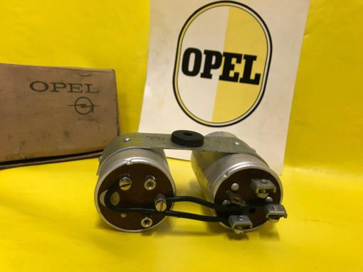 NEU ORIG OPEL Olympia Rekord P2 + Rekord A Relais Anhänger Betrieb Doppelrelais