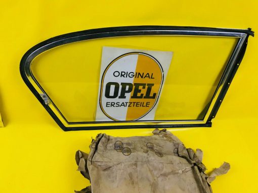 NEU ORIGINAL OPEL Olympia Rekord P1 / 2türige Limousine Ausstellfenster Scheibe