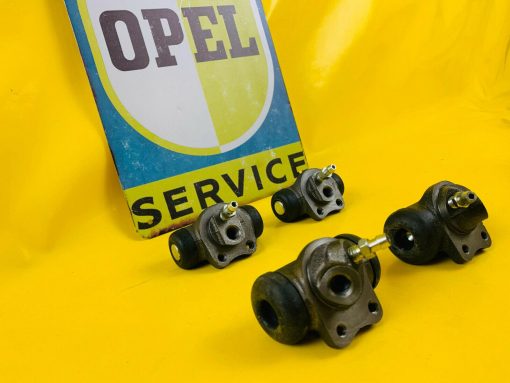 NEU Satz Radbremszylinder vorne + hinten für Opel Kadett B mit Trommelbremse