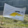 ORIGINAL Opel Motor Sport Fahne weiß