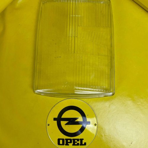 NEU + ORIGINAL Opel Diplomat Streuscheibe Glas Scheinwerfer " stehend" NOS
