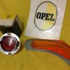 NEU + ORIG OPEL Olympia Rekord P2 SATZ Rücklichtglas + Blinkerglas Rücklicht NOS
