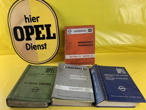 Werkstatthandbuch Teilekatalog diverse Opel Oldtimer BITTE LESEN Katalog Reparatur Anleitung