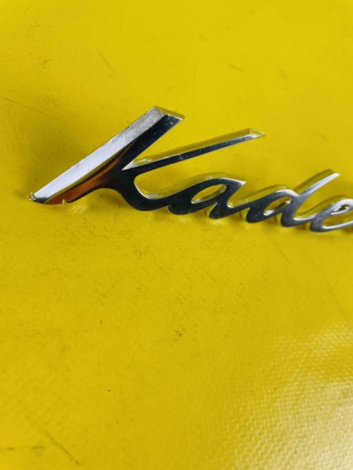 NEU + ORIGINAL Opel Kadett B Schriftzug Emblem Chrom