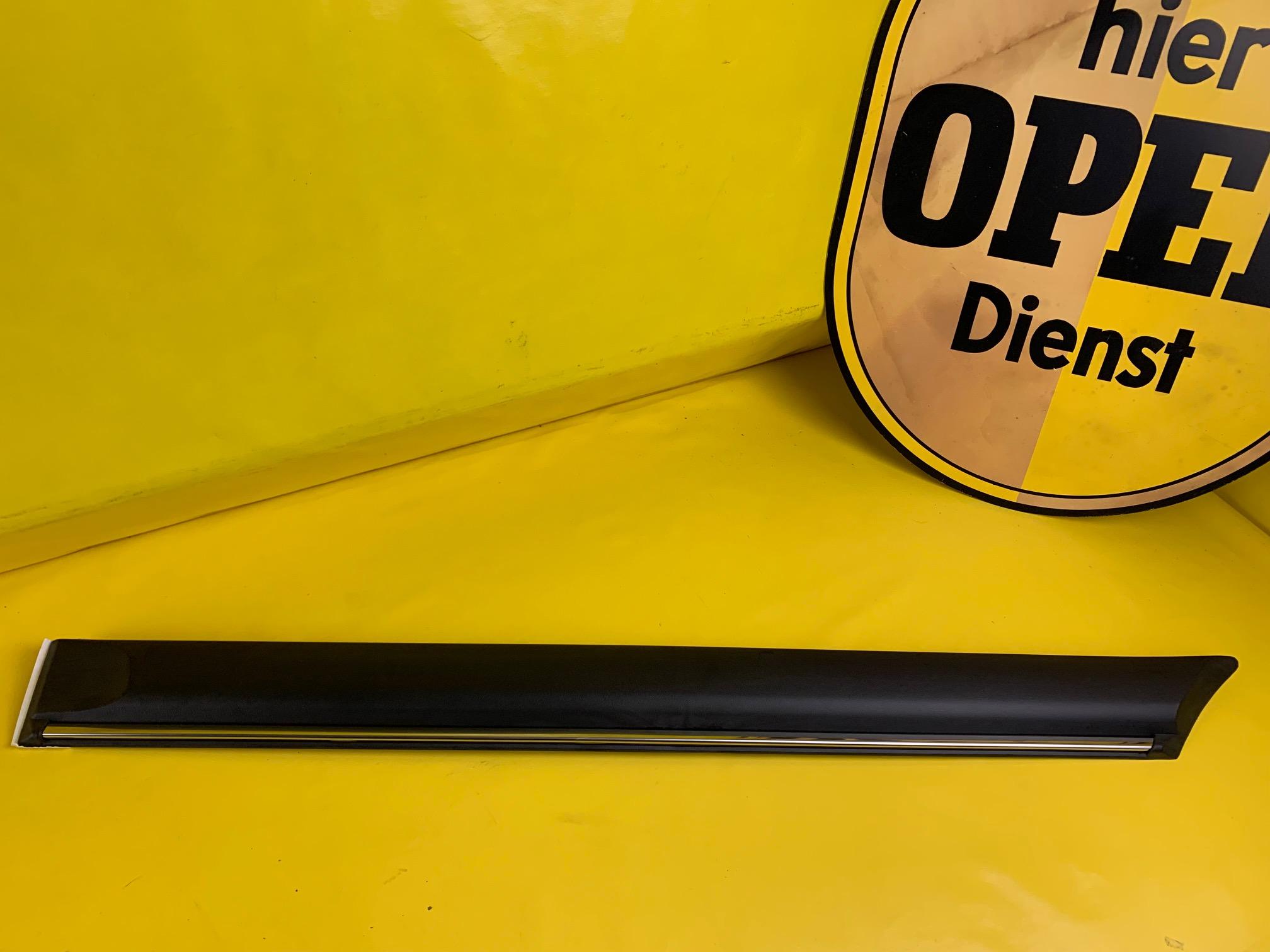 ORG Opel Omega B Limousine + Kombi Zierleiste Tür hinten links schwarz m.  Chrom – OpelShop