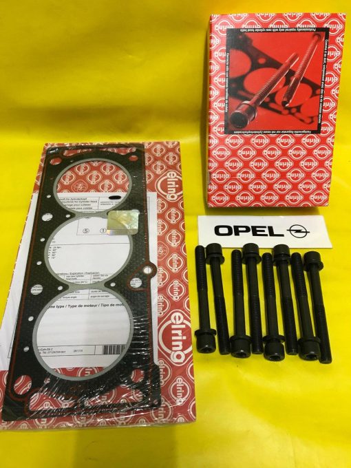 NEU ORIG ELRING Zylinderkopfdichtung + Schrauben Opel Omega B Sintra 3,0 X30XE
