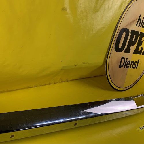 NEU Stoßstange Opel Kadett C hinten 2.Serie Stoßfänger o. Leiste Chrom Bumper