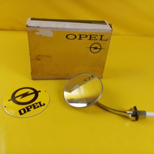 NEU + ORIGINAL Opel Kapitän P L 2,6 Chrom Spiegel rechts auf Kotflügel PL P L