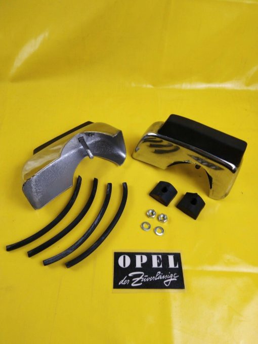 Opel Kadett B Hörner Stoßstange Stoßstangenhörner Chrom