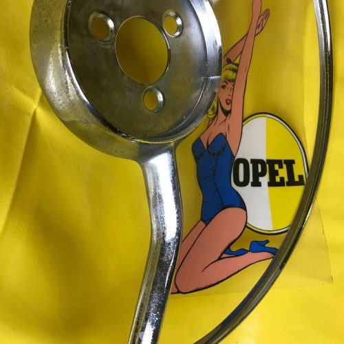 ORIGINAL OPEL Kapitän Modell 1954 1957 Hupenring Chromring Lenkrad Chrom Ring