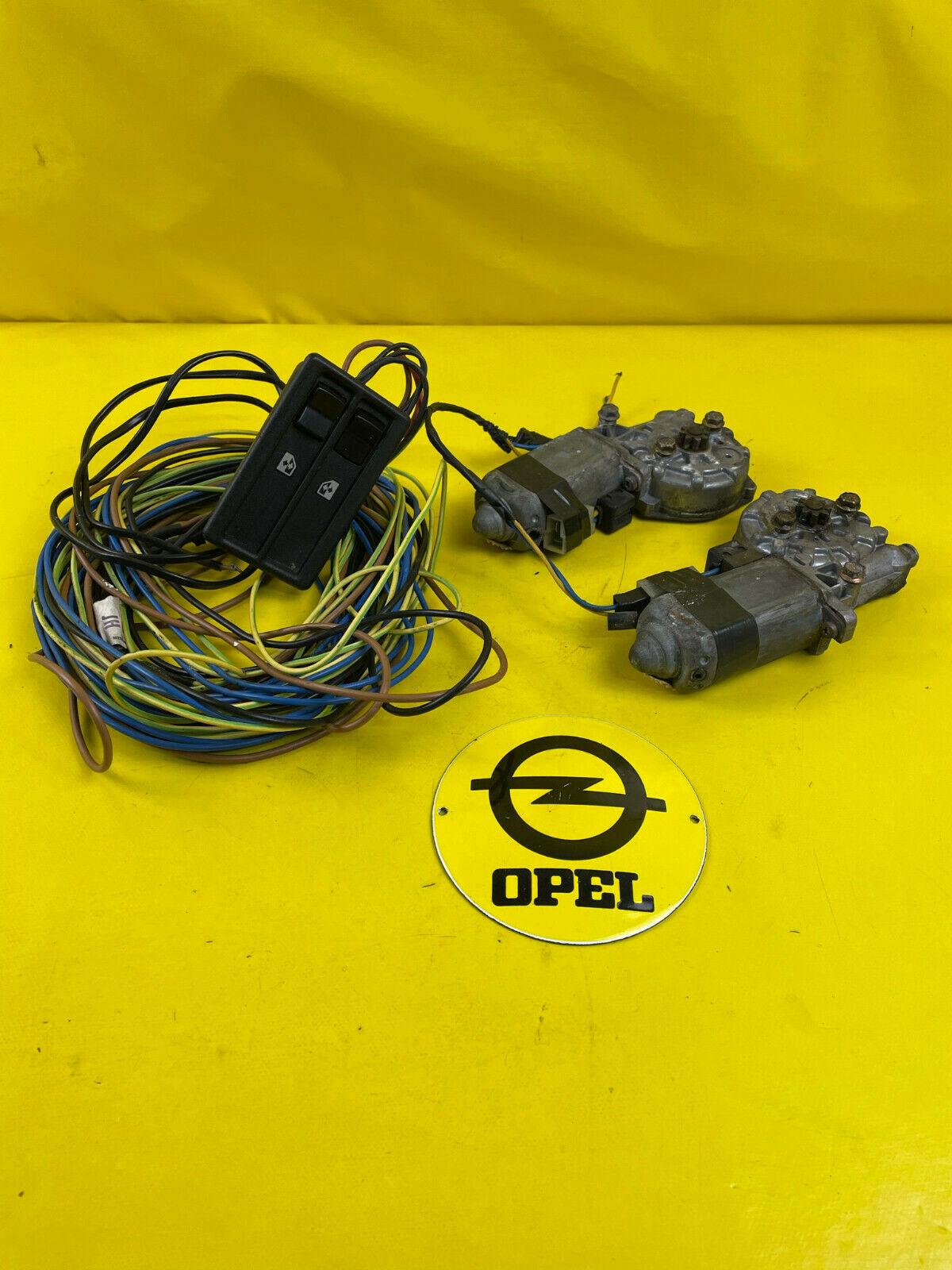 ORIGINAL Opel Kadett E Corsa A elektrische Fensterheber Satz re/li inkl.  Kabel