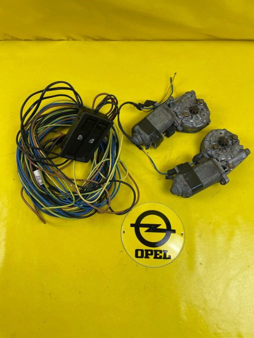 ORIGINAL Opel Kadett E Corsa A elektrische Fensterheber Satz re/li inkl. Kabel