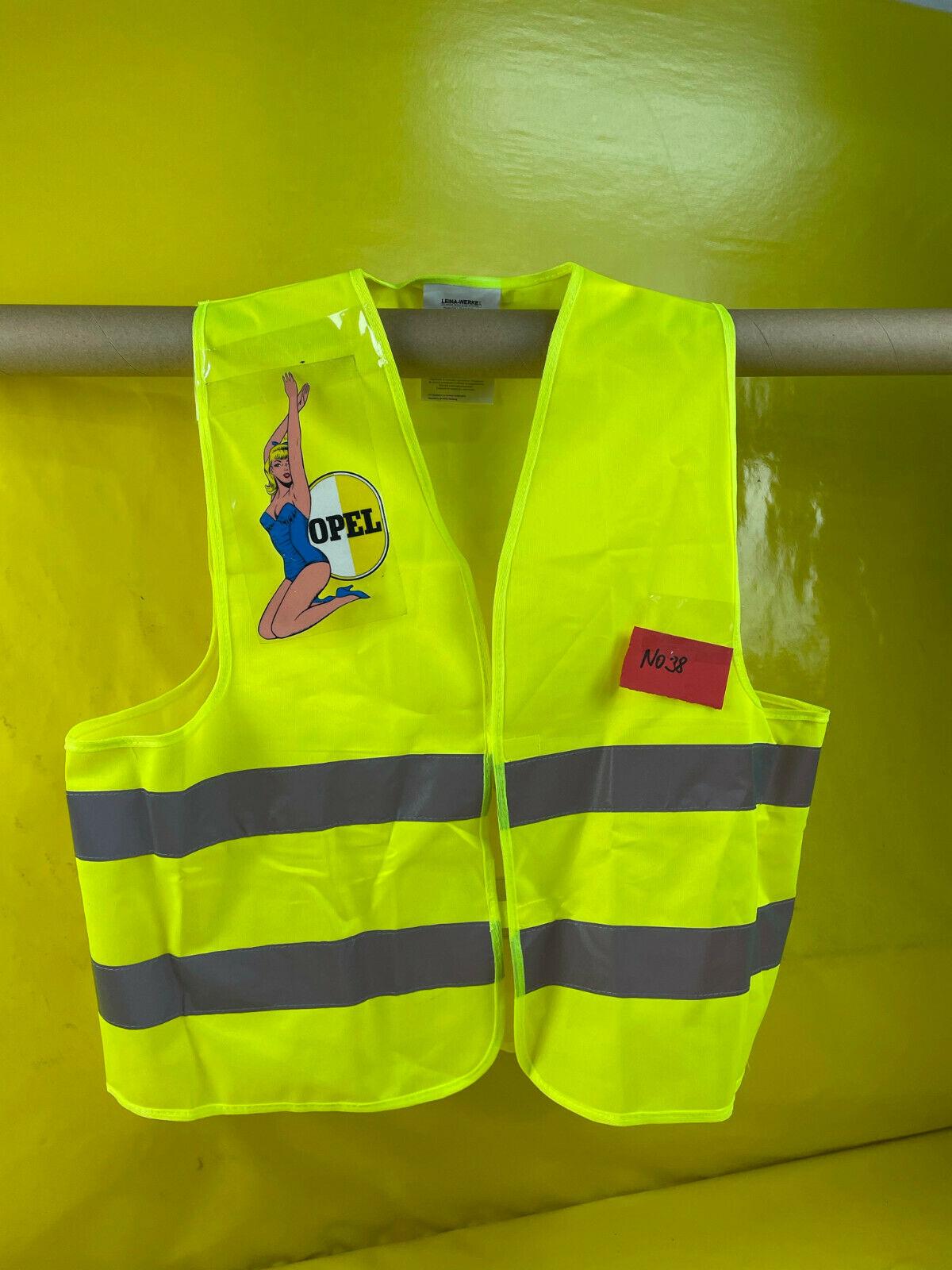 NEU 10x Warnweste Unfallweste neon gelb KFZ Auto Sicherheitswesten