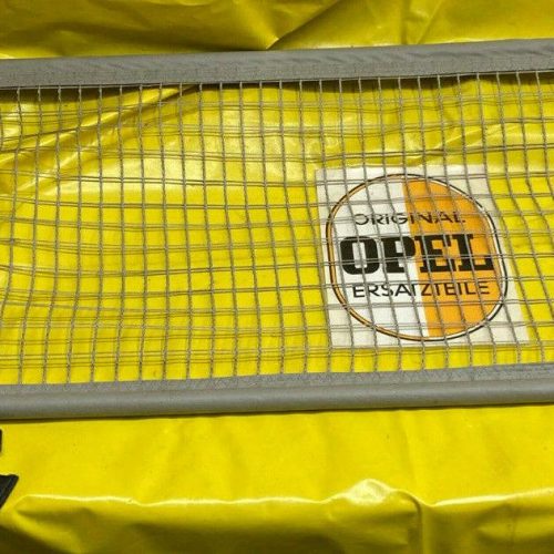 Gebraucht + Original Opel Netz Abtrennung Hundenetz Kofferraum Abtrennung grau