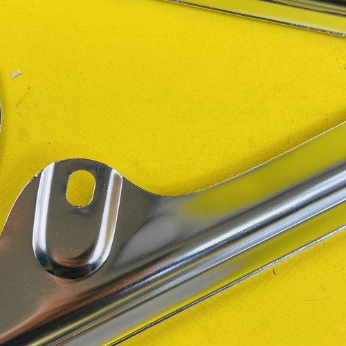 NEU + ORIGINAL Opel Kadett D Paar Zierleiste Chrom Blende Entlüftung