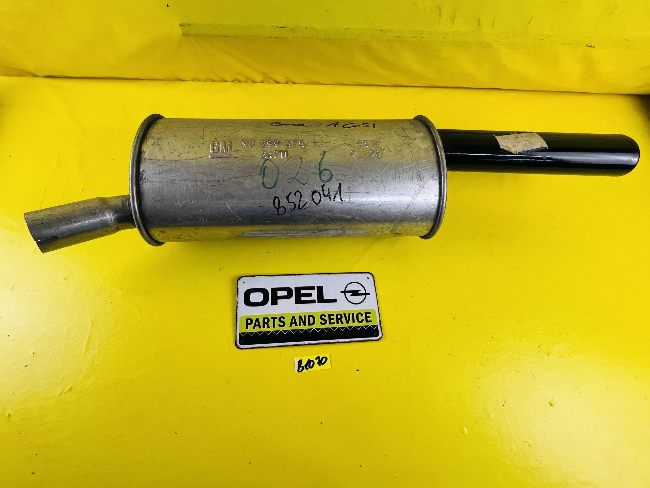 Auspuff Opel Corsa C 1.0 00- Hinterer