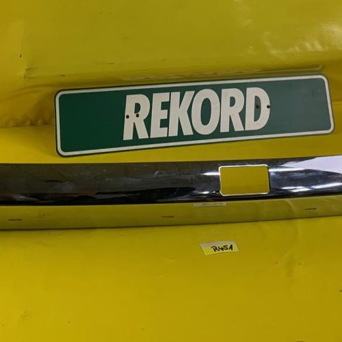 NEU Stoßstange hinten Opel Rekord E / Commodore C Stoßfänger Chrom Bumper