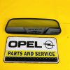 Innenspiegel schwarz Rückspiegel Opel Rekord D/E Neu + Original