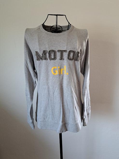 Opel Collection Pullover Longsleeve Motor Girl Frauen Oberteil Gr. M Orig. Neu