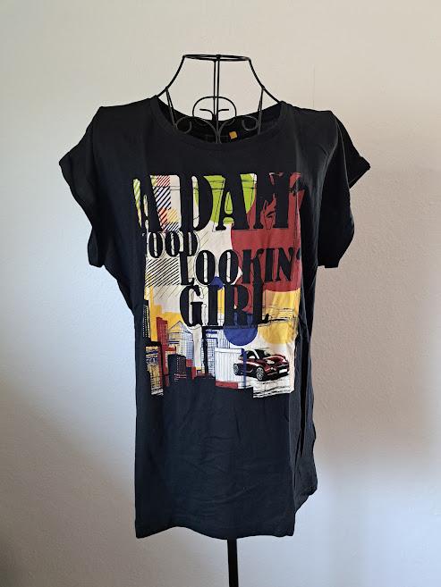 Opel Collection T-Shirt Adam Shirt Frauen Damen Oberteil Gr. L Original Neu